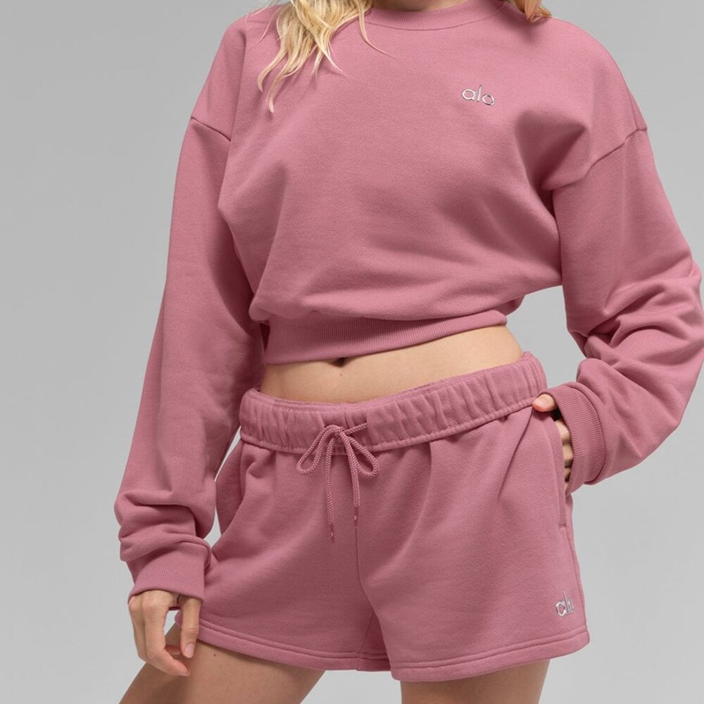 ALO Yoga Pink Sweatshirt